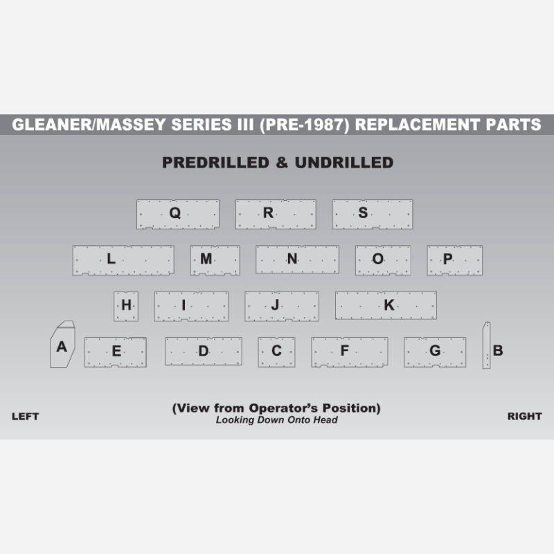 Gleaner/Massey Series III (Pre-1987) Replacement Parts