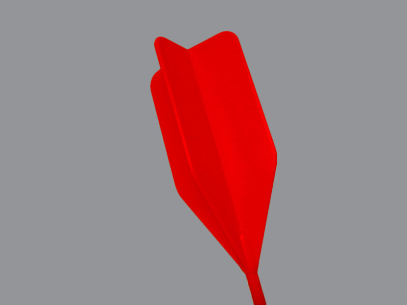 Red Field Marker Flag