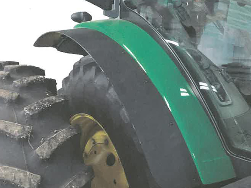 John Deere tractor fender extension