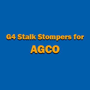 G4 Stalk Stomper Kits for AGCO: Massey, Gleaner, Challenger