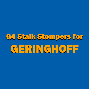 G4 Stalk Stomper Kits for Geringhoff Patriot / Northstar/ Rota Disc Series