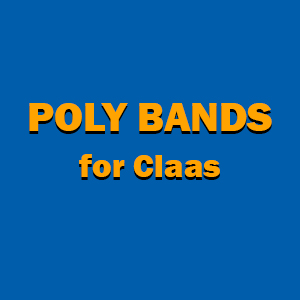 Poly Pickup Bands for Claas Baler & Self Propelled