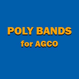 Poly Pickup Bands for AGCO Hay Balers