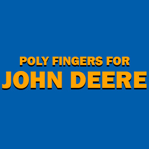 Retractable Poly Auger Fingers for John Deere 200 / 900 Series - 10 1/4" Long