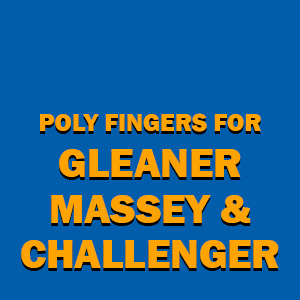 Retractable Poly Fingers for Gleaner / Massey & Challenger
